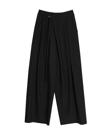 wrap wide slacks