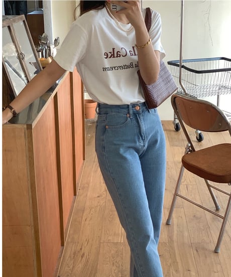 vanilla cake tee/3color