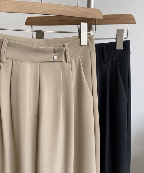 basic wide  pants/2color