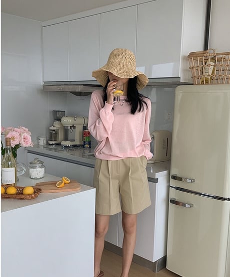 summer straw hat/2color
