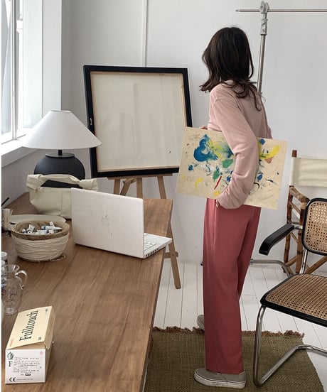 [OUTLET]basic daily  slacks/2color
