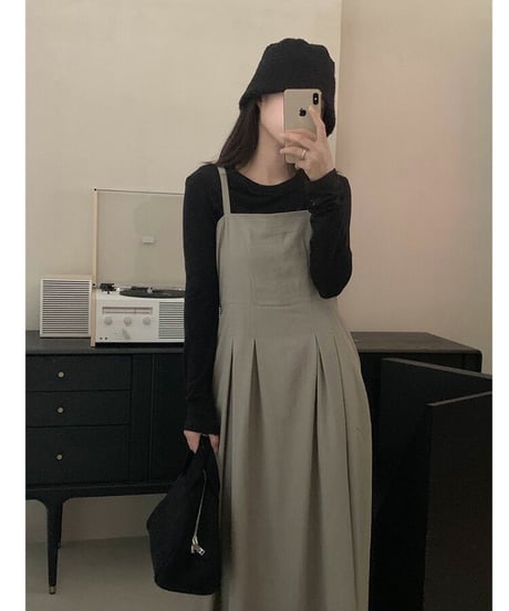 strap chic one-piece/2color