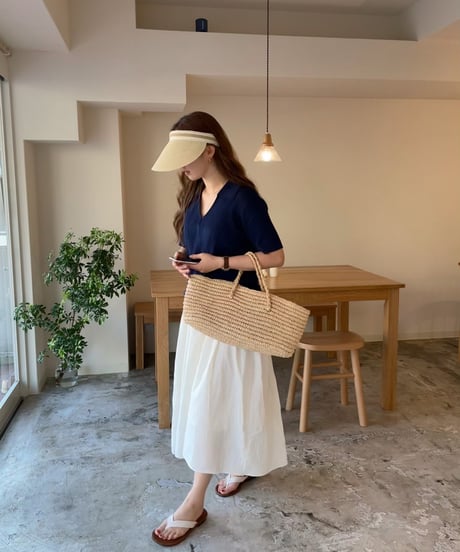 skipper knit shirt(half sleeve)/4color
