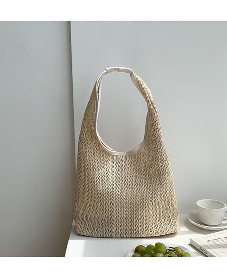 summer piping  tote bag/3color