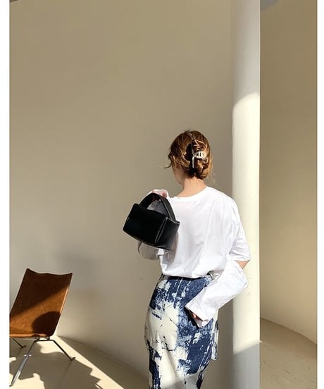 [OUTLET]box mini bag/2color