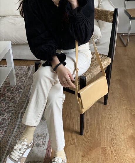 highrise cropped white denim