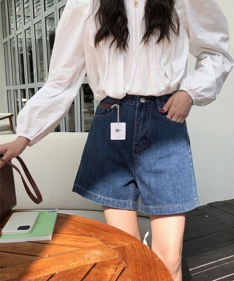 (meet me)denim short pants