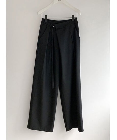 wrap wide slacks