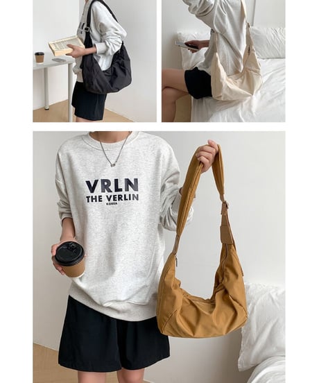 nylon shoulder bag/4color