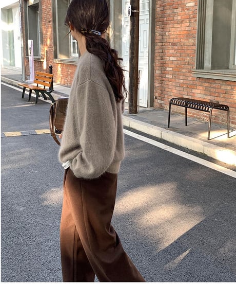 center prees pants/2color