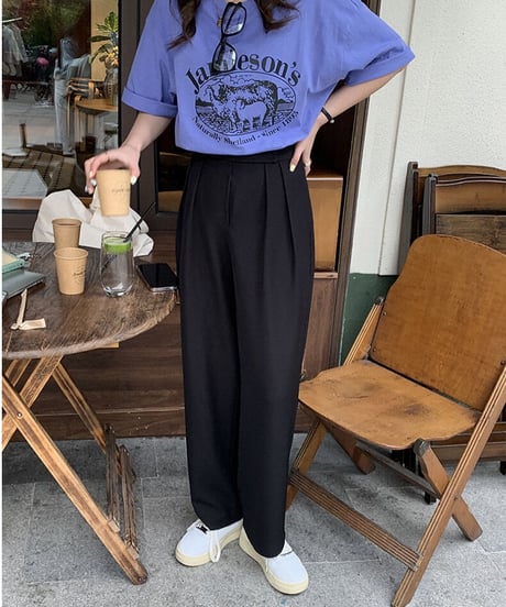 [OUTLET]basic daily  slacks/2color