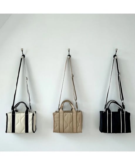 quilting mini bag/3color