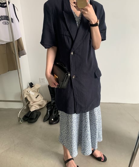 puff sleeve flower OP