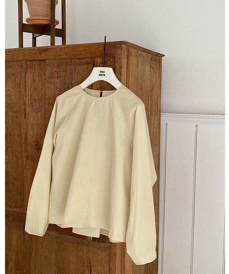 back design blouse/2color