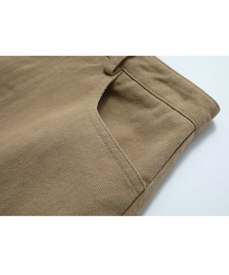 [OUTLET]A line color denim skirt/2color