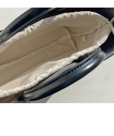 [OUTLET]square basket bag/4color