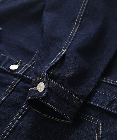 stitch denim jacket