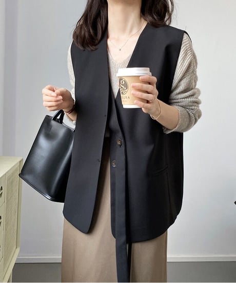 waist strap vest/2color