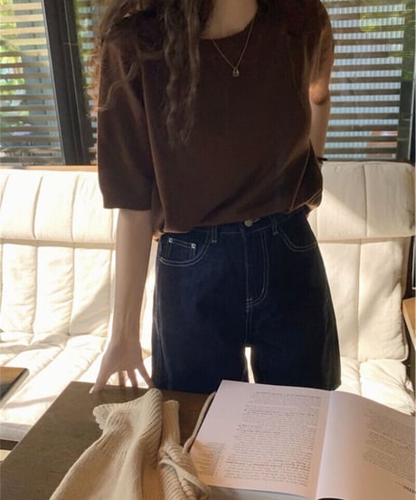 indigo short denim pants