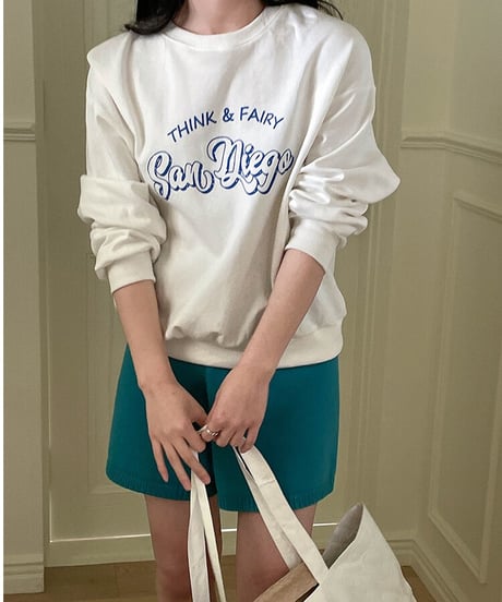 knit short pants/3color