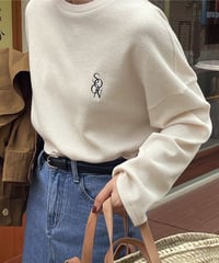 soon waffle long-T/2color