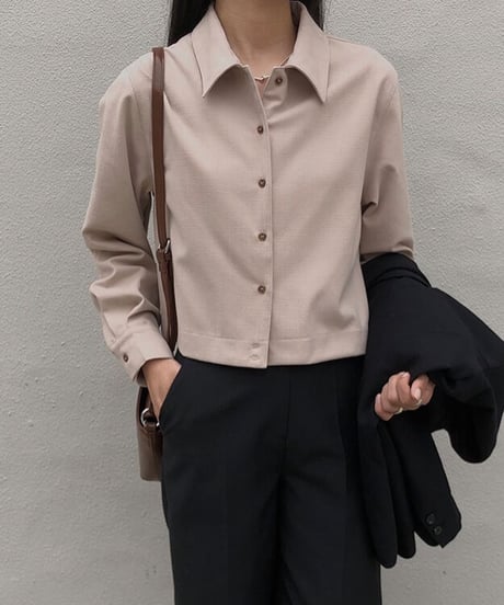 short basic shirts/3color