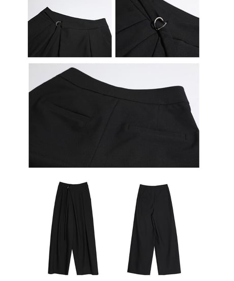 wrap wide slacks