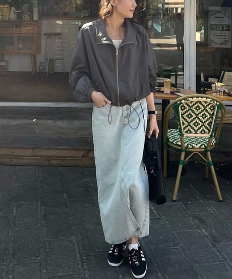 light nylon blouson/2color