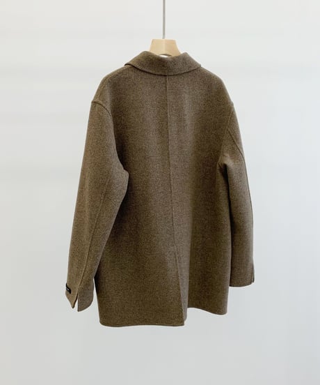 middle basic coat【wool100%】/2color