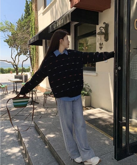 color line soft knit PO/2color