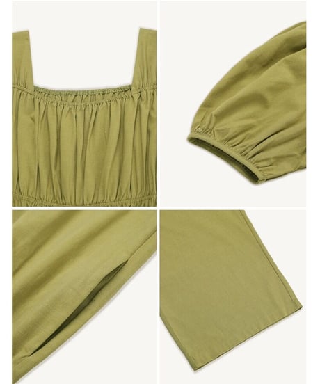linen blend all in one/3color