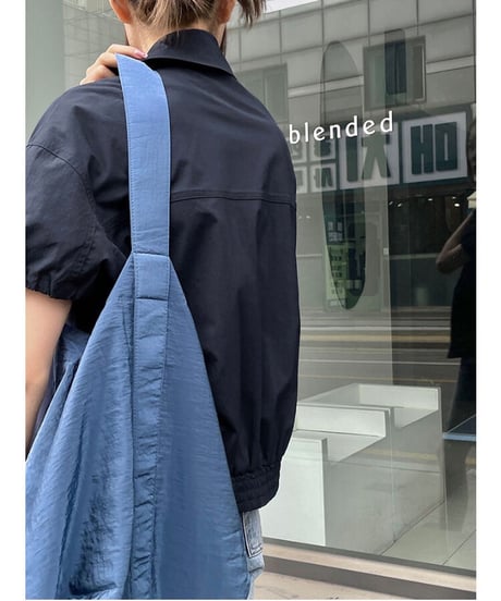 half sleeve blouson/2color