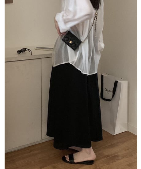 umbrella volume skirt/2color
