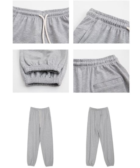 jogger relax pants/2color