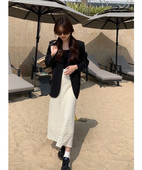 lace long skirt
