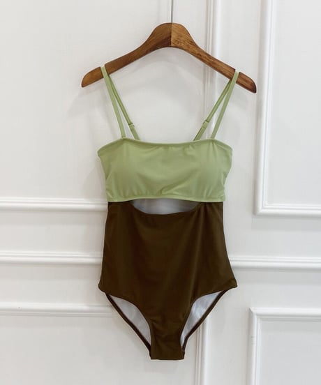 swimsuit & T-shirt set/4color