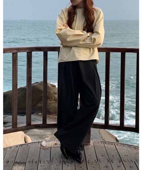 wrap wide slacks