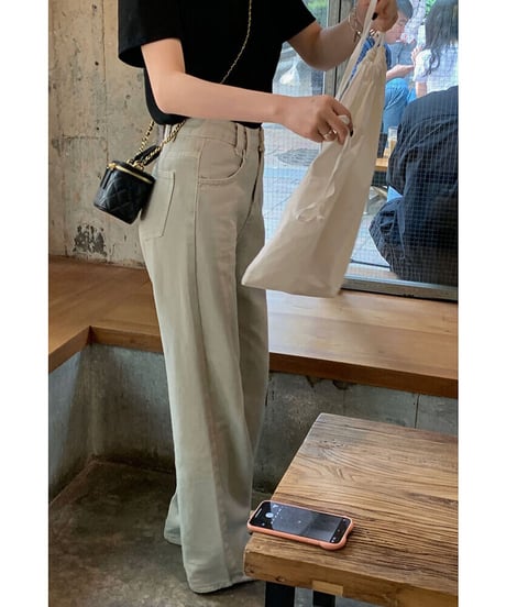 color straight denim/2color