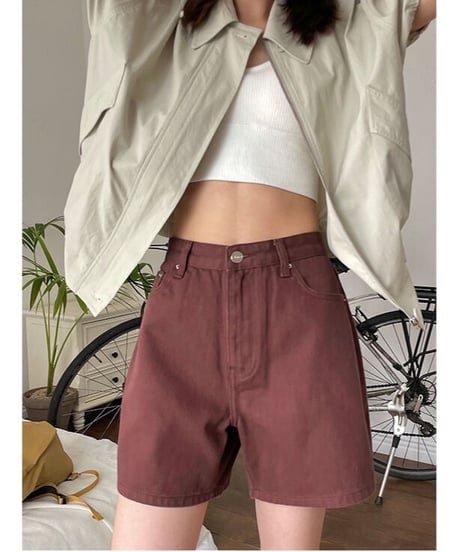 half sleeve blouson/2color