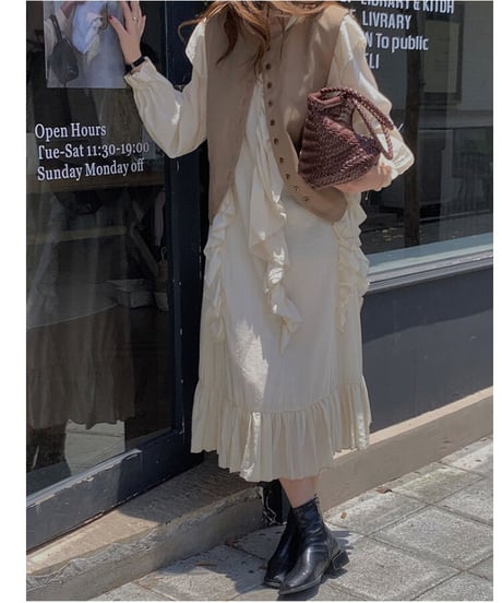 frill sweet dress