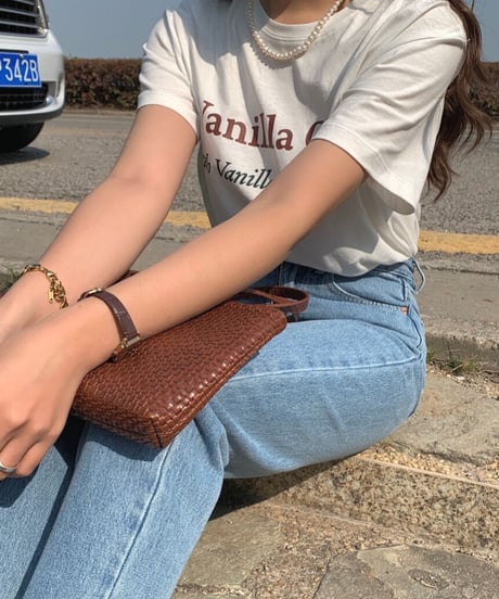 vanilla cake tee/3color