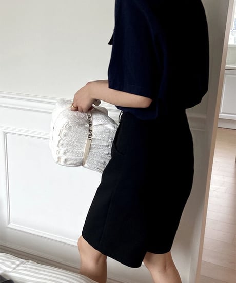open collar half sleeve shirt/3color