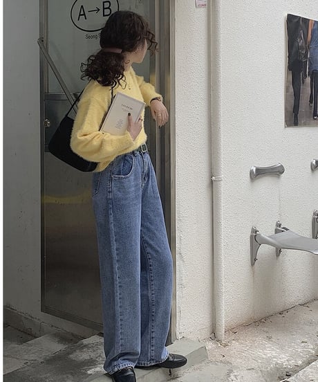 light straight denim