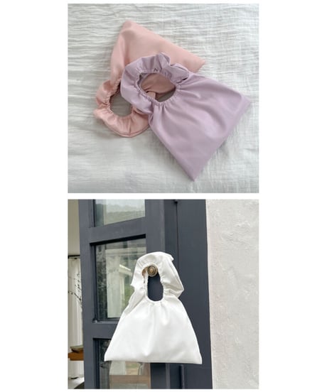 gather handle mini bag/5color