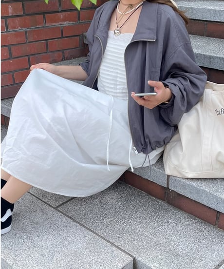 light nylon blouson/2color