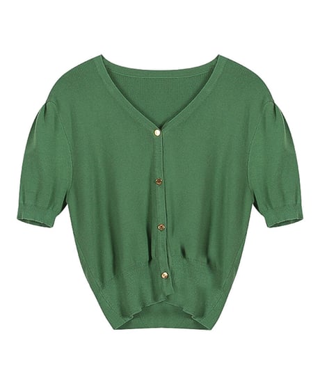 summer knit classical cardigan/5color