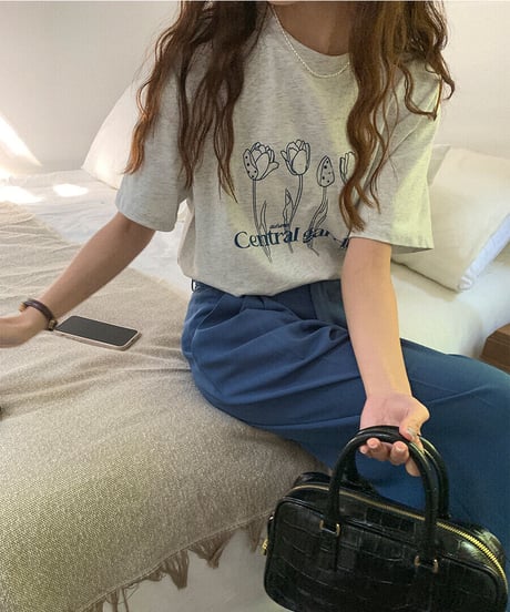 tulip tee/4color(ネコポス)