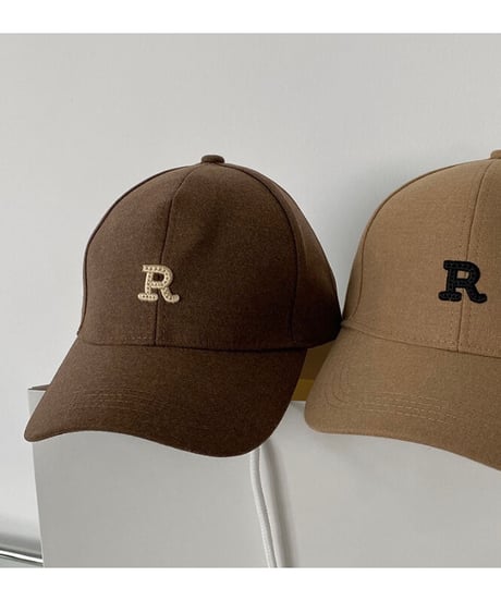 R logo cap/4color