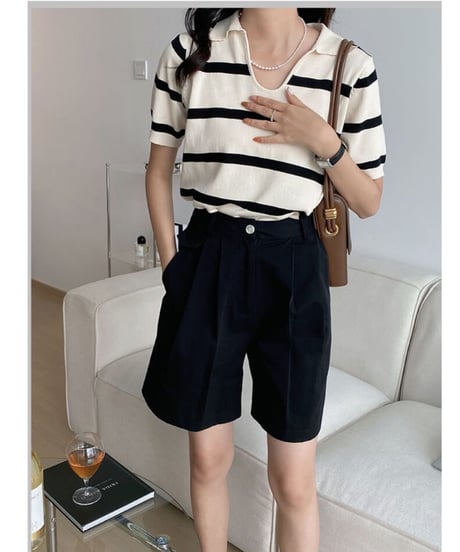 basic half pants/3color