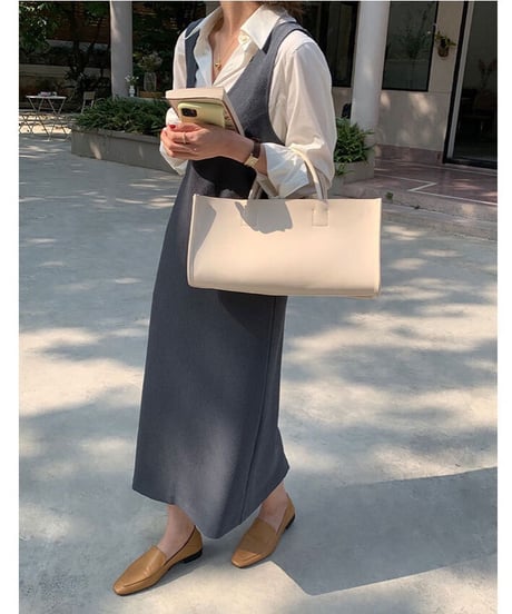 u neck sleeveless OP/2color